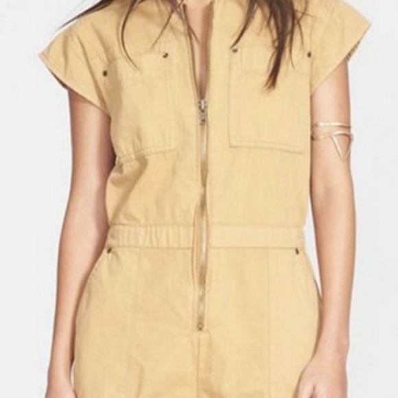 Free People Parachute Romper - Picture 4 of 10